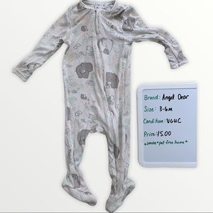 angel dear sleeper - bamboo 3-6 month